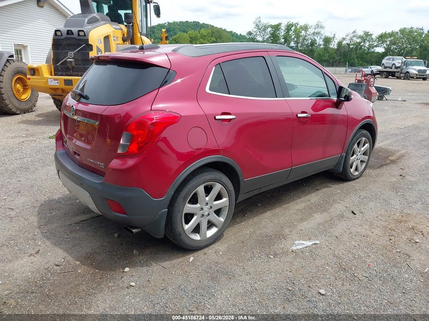 2015 Buick Encore VIN KL4CJHSB7FB179958 IAAI salvage auction — HAIL, Salvage (Ohio), sold $375 on 2026-07-27 (photo 4)
