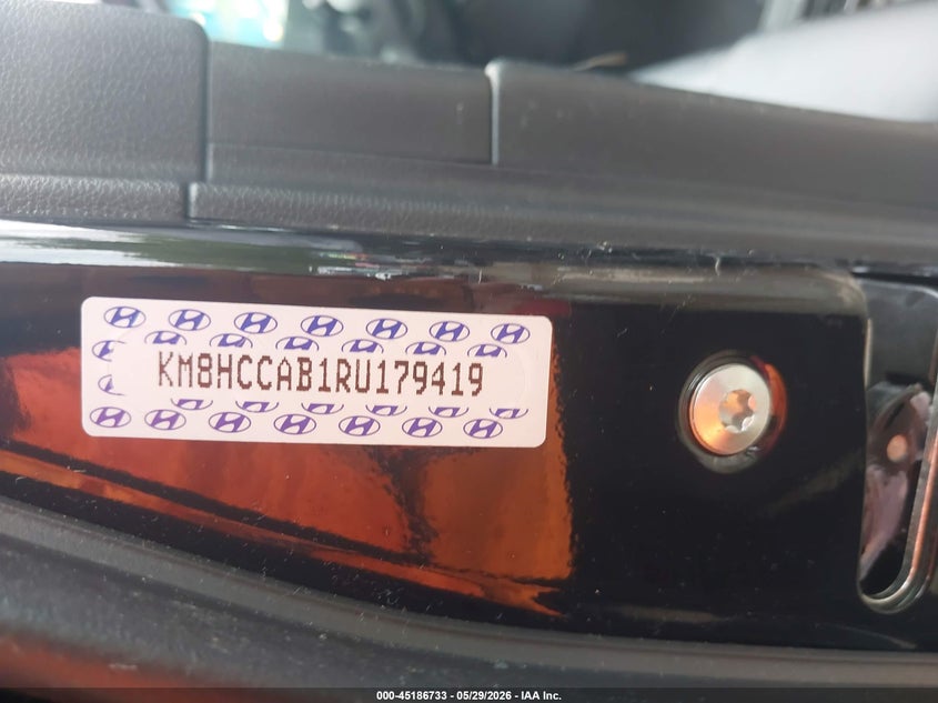 2024 Hyundai Kona VIN KM8HCCAB1RU179419 IAAI salvage auction — RIGHT REAR, Clear (Missouri), sold $9,150 on 2026-07-08 (photo 9)