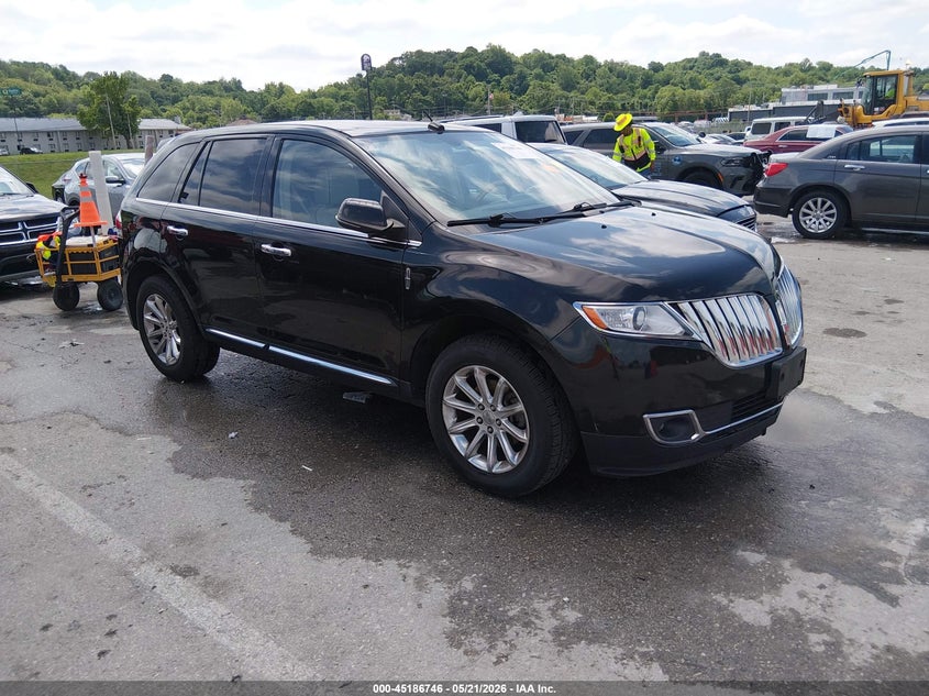 2013 Lincoln Mkx VIN 2LMDJ6JK5DBL23417 IAAI salvage auction — LEFT FRONT, Salvage (Missouri), sold $975 on 2026-07-29 (photo 1)