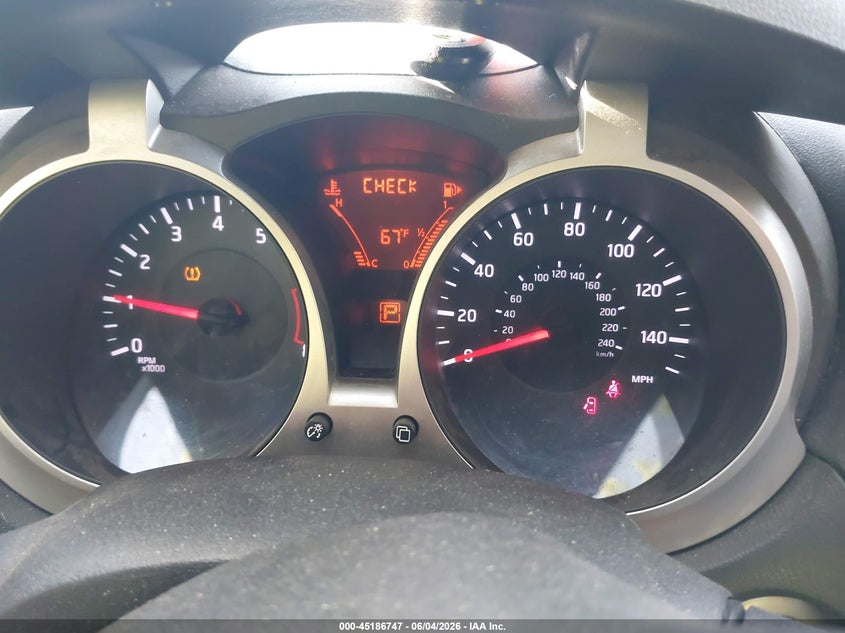 2013 Nissan Juke VIN JN8AF5MV2DT222537 IAAI salvage auction — FRONT & REAR, Salvage Title, sold $450 on 2026-07-22 (photo 7)