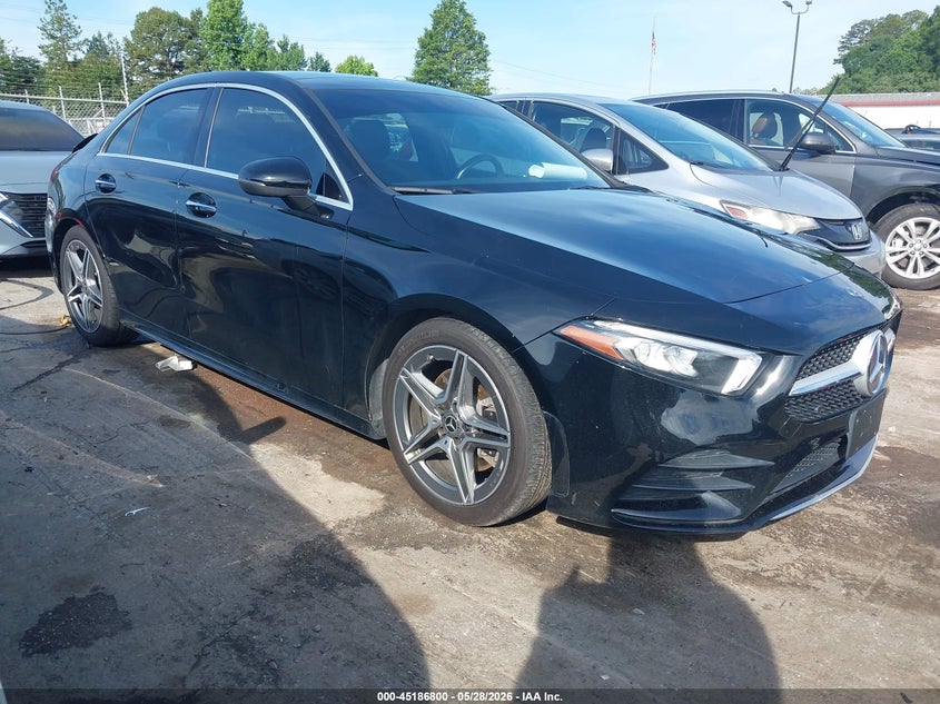2020 Mercedes-benz A-klasse VIN WDD3G4FB7LW040477 IAAI salvage auction — STORM DAMAGE, Salvage (North Carolina), sold $6,000 on 2026-07-09 (photo 1)