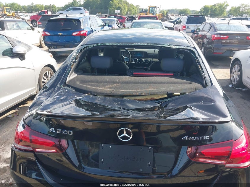 2020 Mercedes-benz A-klasse VIN WDD3G4FB7LW040477 IAAI salvage auction — STORM DAMAGE, Salvage (North Carolina), sold $6,000 on 2026-07-09 (photo 6)