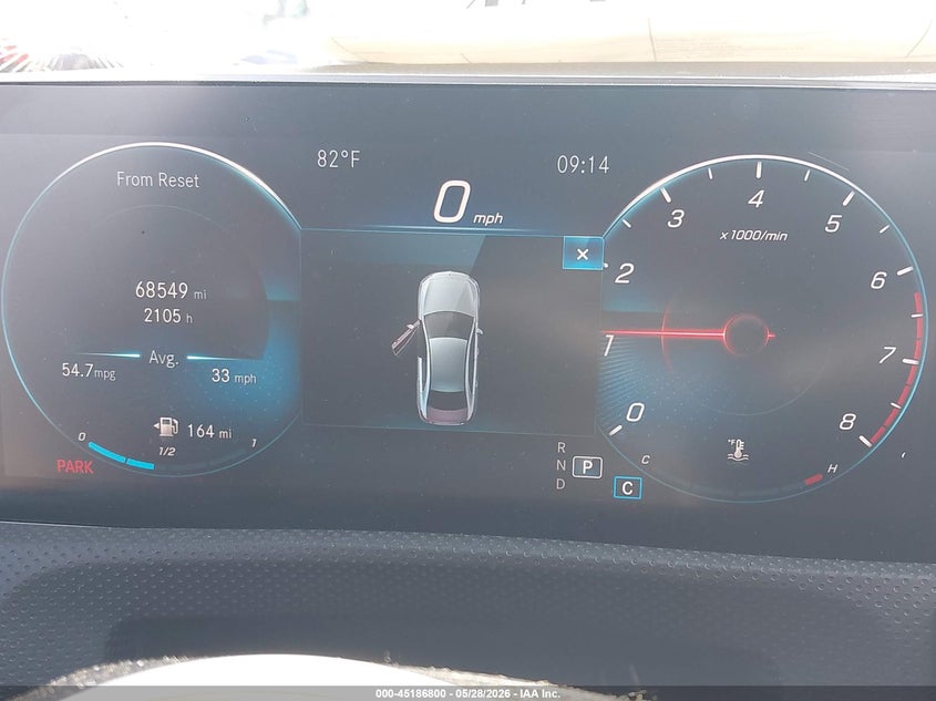 2020 Mercedes-benz A-klasse VIN WDD3G4FB7LW040477 IAAI salvage auction — STORM DAMAGE, Salvage (North Carolina), sold $6,000 on 2026-07-09 (photo 7)