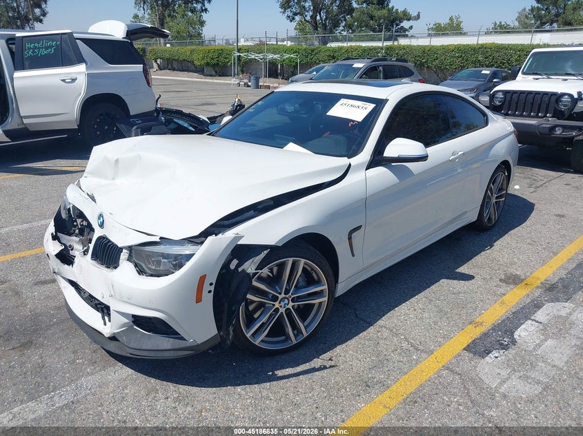2019 BMW 4er VIN WBA4W7C56KAG52327 IAAI salvage auction — FRONT END, Salvage (California), sold $8,200 on 2026-07-28 (photo 2)