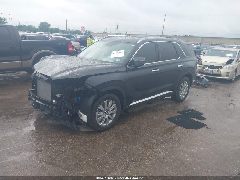 2025 Hyundai Palisade VIN KM8R24GE0SU824338 IAAI salvage auction — FRONT END, Original (Texas), sold $8,500 on 2026-07-16 (photo 2)