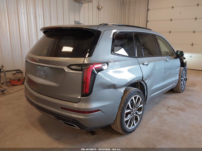 2024 Cadillac Xt6 VIN 1GYKPHRS1RZ711846 IAAI salvage auction — LEFT & RIGHT, Salvage (Idaho), sold $16,400 on 2026-08-11 (photo 4)
