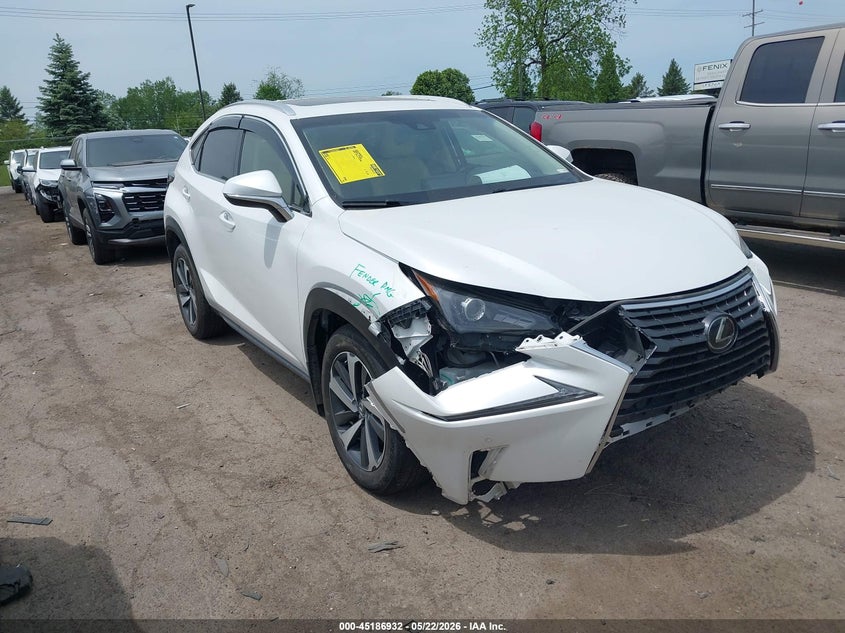 2019 Lexus Nx VIN JTJBARBZ9K2210946 — IAAI salvage auction photo