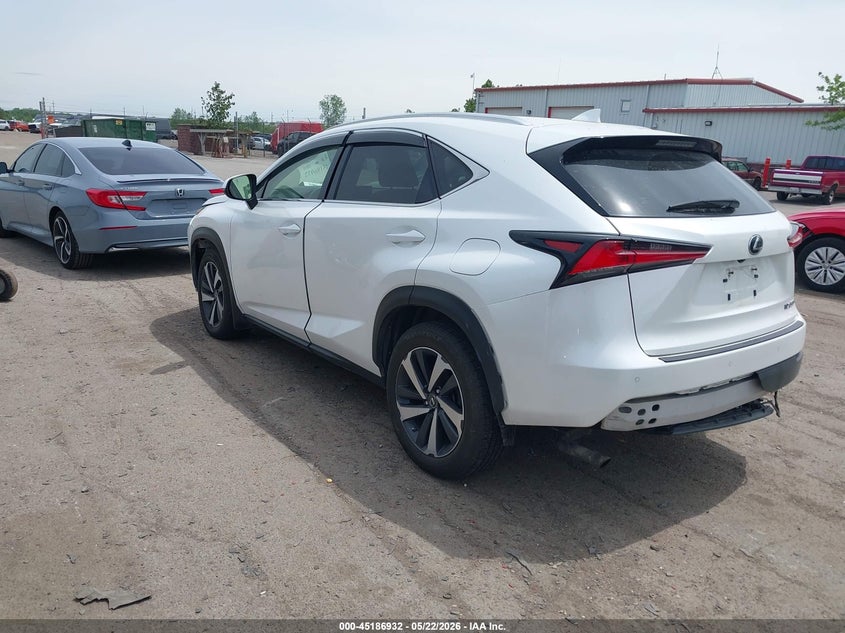 2019 Lexus Nx VIN JTJBARBZ9K2210946 IAAI salvage auction — FRONT END, Wait Title, sold $11,500 on 2026-09-03 (photo 3)