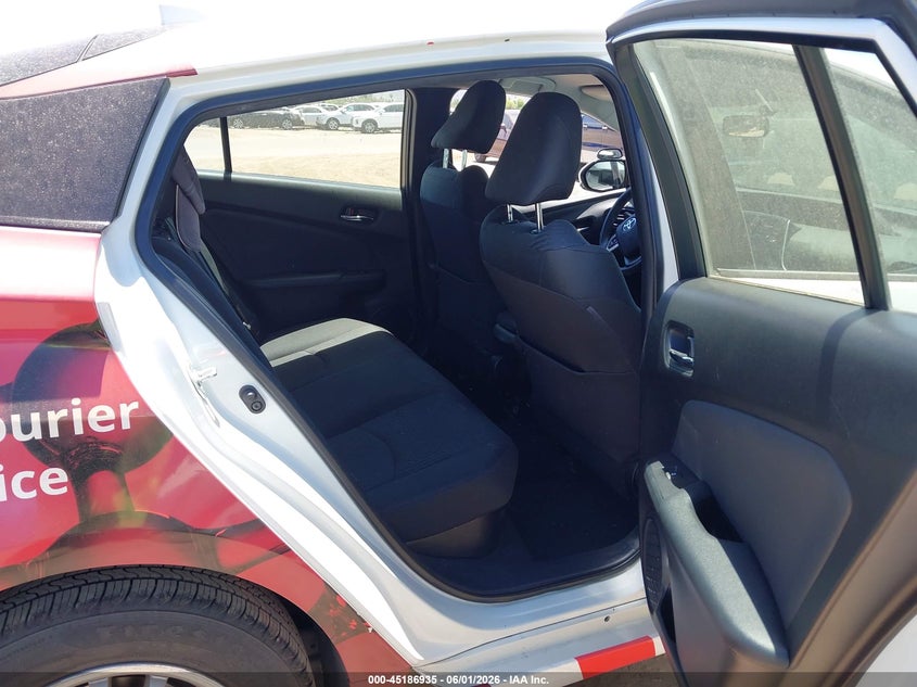 2016 Toyota Prius VIN JTDKBRFU8G3016490 IAAI salvage auction — NORMAL WEAR, Salvage Title, sold $25 on 2026-07-21 (photo 8)