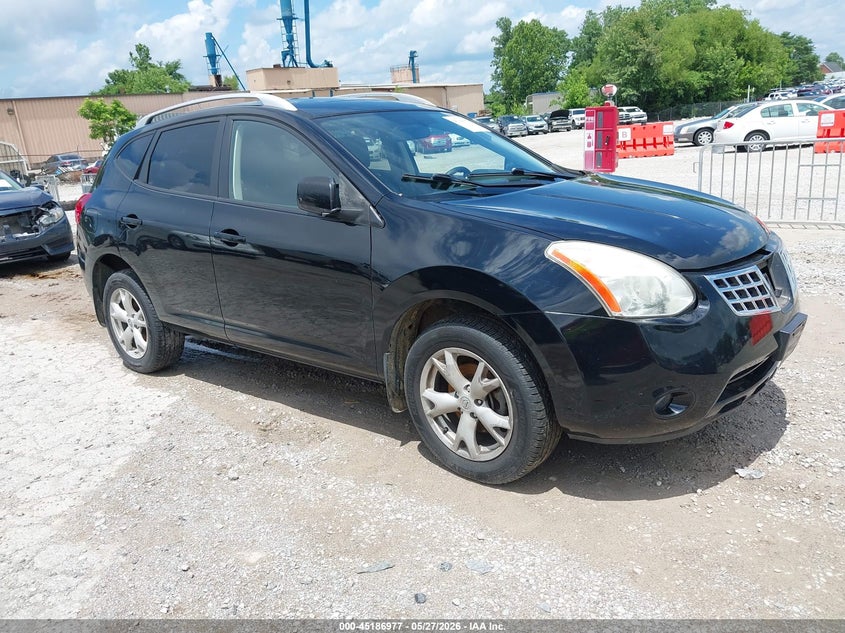 2008 Nissan Rogue VIN JN8AS58T38W015051 IAAI salvage auction — LEFT FRONT, Salvage (Kentucky), sold $250 on 2026-07-29 (photo 1)