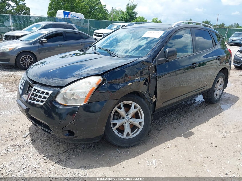 2008 Nissan Rogue VIN JN8AS58T38W015051 IAAI salvage auction — LEFT FRONT, Salvage (Kentucky), sold $250 on 2026-07-29 (photo 2)