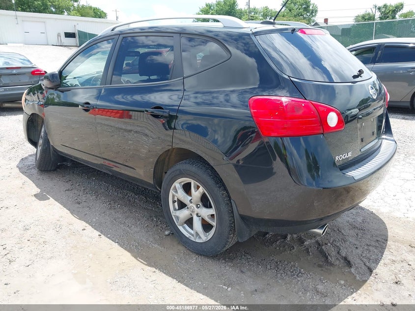 2008 Nissan Rogue VIN JN8AS58T38W015051 IAAI salvage auction — LEFT FRONT, Salvage (Kentucky), sold $250 on 2026-07-29 (photo 3)