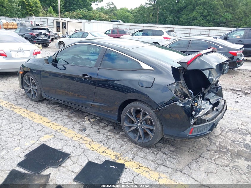 2019 Honda Civic VIN 2HGFC4B87KH307337 IAAI salvage auction — REAR END, Salvage Title, sold $2,175 on 2026-07-10 (photo 3)