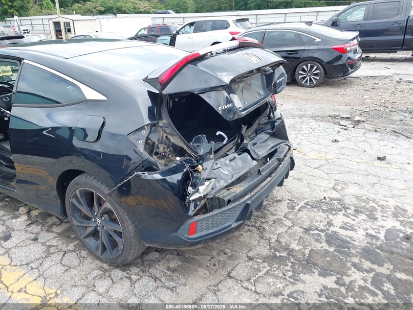2019 Honda Civic VIN 2HGFC4B87KH307337 IAAI salvage auction — REAR END, Salvage Title, sold $2,175 on 2026-07-10 (photo 6)