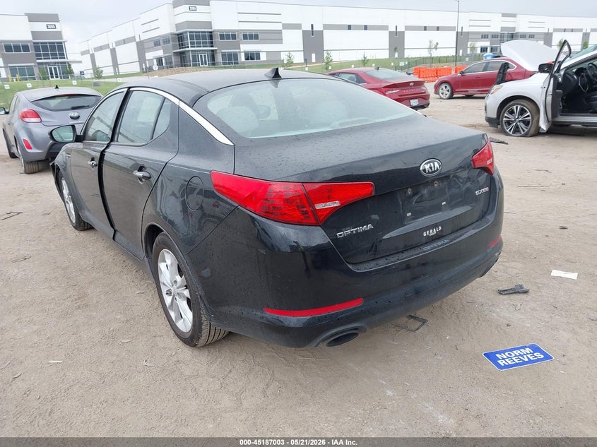 2013 Kia Optima VIN 5XXGN4A79DG204738 IAAI salvage auction — FRONT END, Original (Texas), sold $1,450 on 2026-07-09 (photo 3)