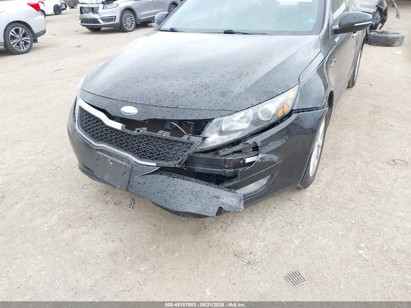 2013 Kia Optima VIN 5XXGN4A79DG204738 IAAI salvage auction — FRONT END, Original (Texas), sold $1,450 on 2026-07-09 (photo 6)