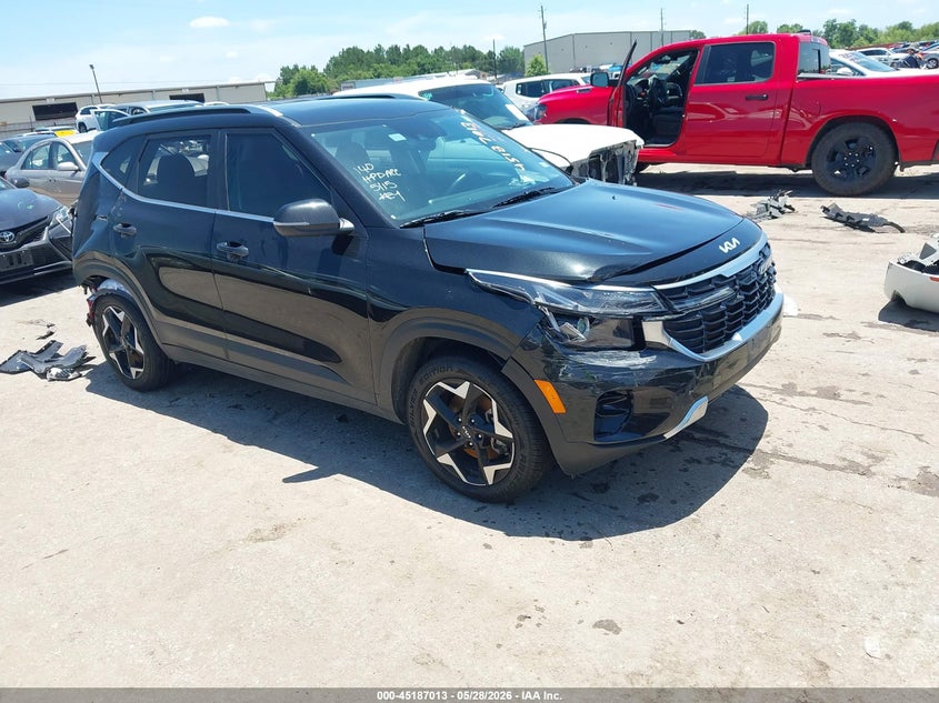 2024 Kia Seltos VIN KNDERCAA3R7533131 IAAI salvage auction — REAR END, Salvage Title, sold $4,850 on 2026-07-08 (photo 1)