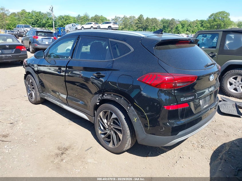 2019 Hyundai Tucson VIN KM8J3CAL2KU929927 IAAI salvage auction — FRONT END, Salvage Title, sold $5,050 on 2026-07-14 (photo 3)