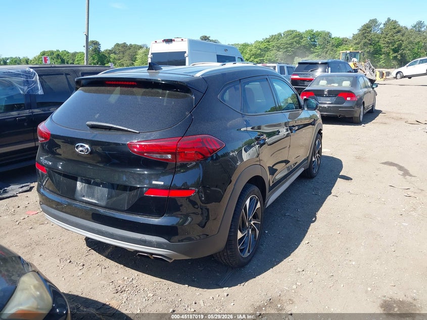 2019 Hyundai Tucson VIN KM8J3CAL2KU929927 IAAI salvage auction — FRONT END, Salvage Title, sold $5,050 on 2026-07-14 (photo 4)