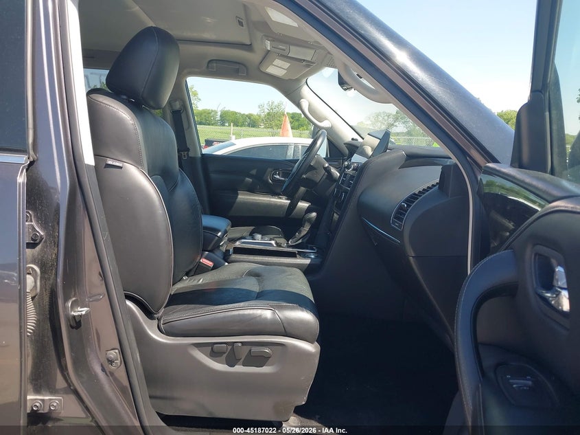 2024 Infiniti Qx80 VIN JN8AZ2AD1R9880016 IAAI salvage auction — RIGHT FRONT, Clear (Florida), sold $19,050 on 2026-07-07 (photo 5)