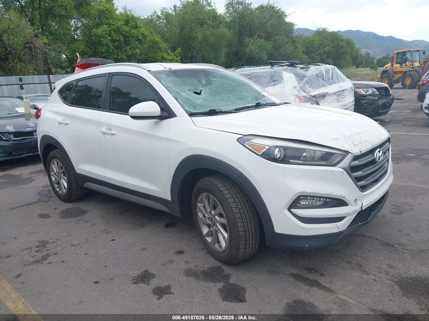 2017 Hyundai Tucson VIN KM8J3CA48HU274383 IAAI salvage auction — FRONT END, Salvage (Utah), sold $3,025 on 2026-07-16 (photo 1)
