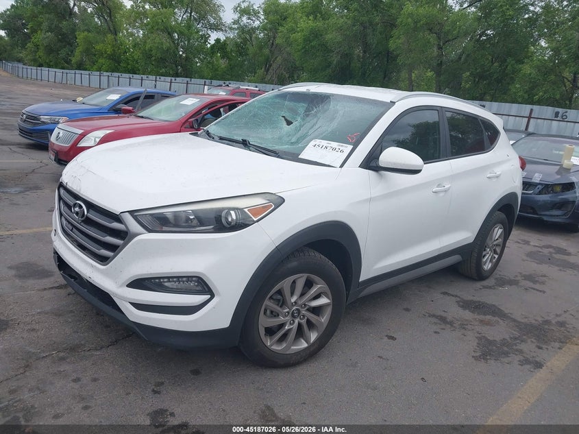 2017 Hyundai Tucson VIN KM8J3CA48HU274383 IAAI salvage auction — FRONT END, Salvage (Utah), sold $3,025 on 2026-07-16 (photo 2)