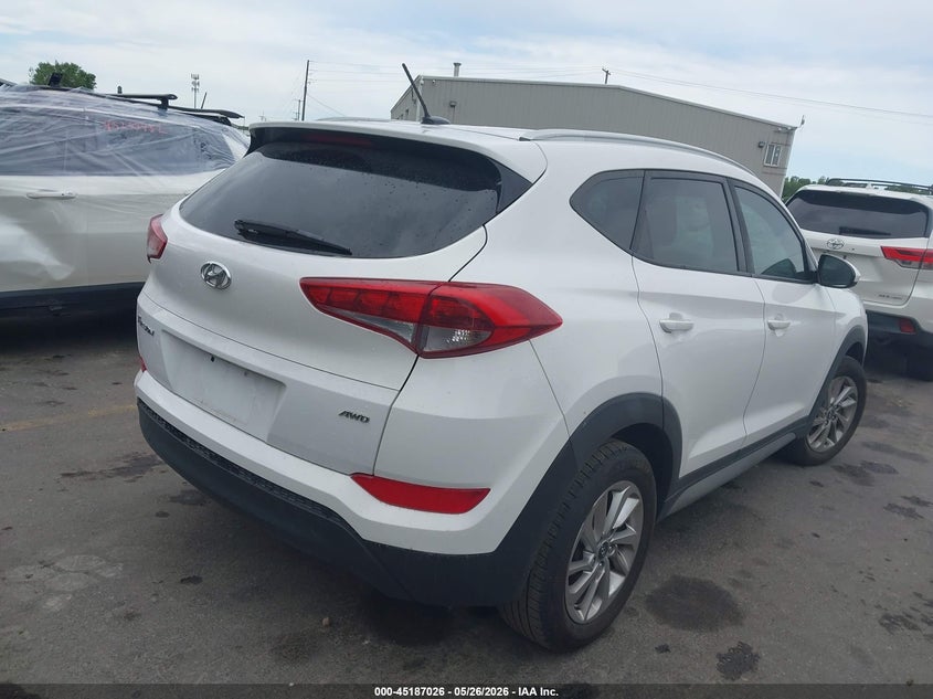 2017 Hyundai Tucson VIN KM8J3CA48HU274383 IAAI salvage auction — FRONT END, Salvage (Utah), sold $3,025 on 2026-07-16 (photo 4)