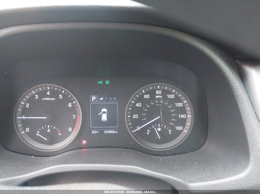 2017 Hyundai Tucson VIN KM8J3CA48HU274383 IAAI salvage auction — FRONT END, Salvage (Utah), sold $3,025 on 2026-07-16 (photo 7)