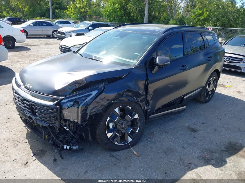2026 Kia Sportage VIN 5XYK53DF9TG410496 IAAI salvage auction — LEFT FRONT, Certificate Of Destruction (Florida), sold $10,200 on 2026-07-29 (photo 2)