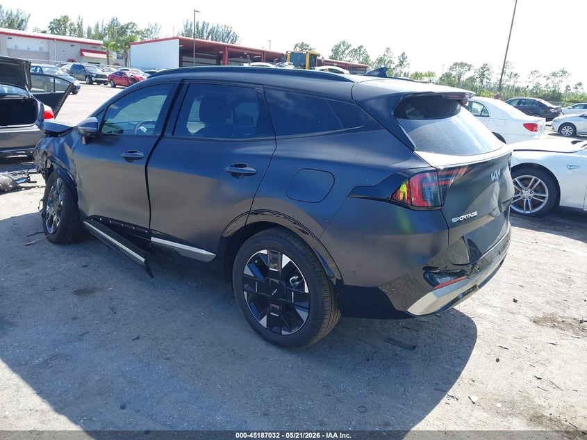 2026 Kia Sportage VIN 5XYK53DF9TG410496 IAAI salvage auction — LEFT FRONT, Certificate Of Destruction (Florida), sold $10,200 on 2026-07-29 (photo 3)
