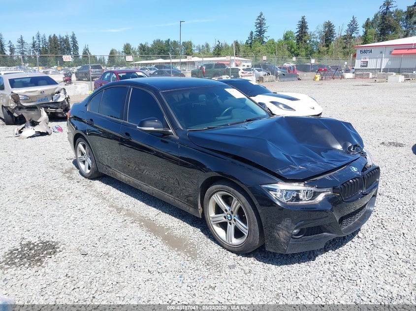 2014 BMW 3er VIN WBA3D5C57EKX98737 IAAI salvage auction — FRONT END, Salvage Title, sold $2,650 on 2026-07-12 (photo 1)