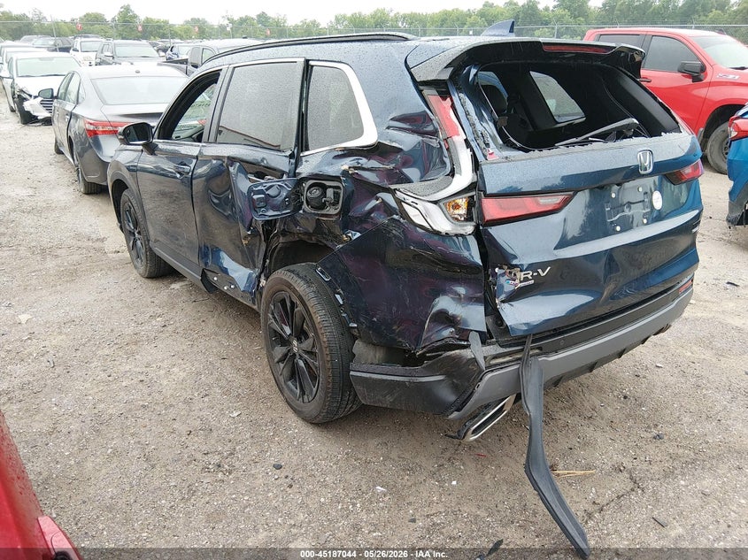 2024 Honda Cr-v VIN 7FARS6H96RE017024 IAAI salvage auction — FRONT & REAR, Salvage (Kentucky), sold $10,000 on 2026-07-27 (photo 3)