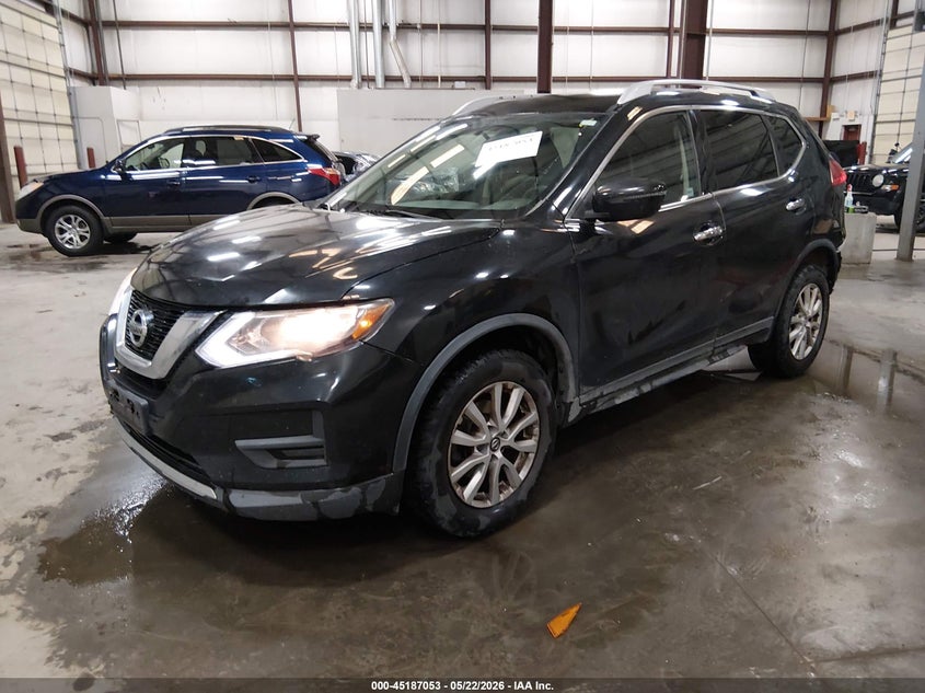2017 Nissan Rogue VIN KNMAT2MV7HP539358 IAAI salvage auction — REAR END, Salvage (Idaho), sold $1,450 on 2026-07-10 (photo 2)