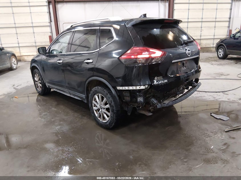 2017 Nissan Rogue VIN KNMAT2MV7HP539358 IAAI salvage auction — REAR END, Salvage (Idaho), sold $1,450 on 2026-07-10 (photo 3)
