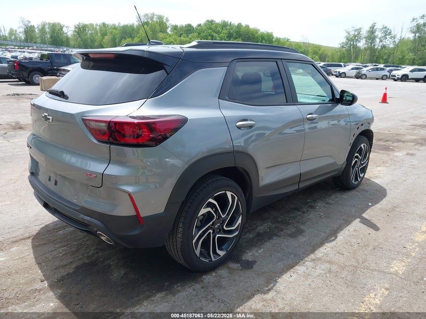 2025 Chevrolet Trailblazer VIN KL79MUSLXSB161096 IAAI salvage auction — FRONT END, Clear (Michigan), sold $9,100 on 2026-07-30 (photo 4)