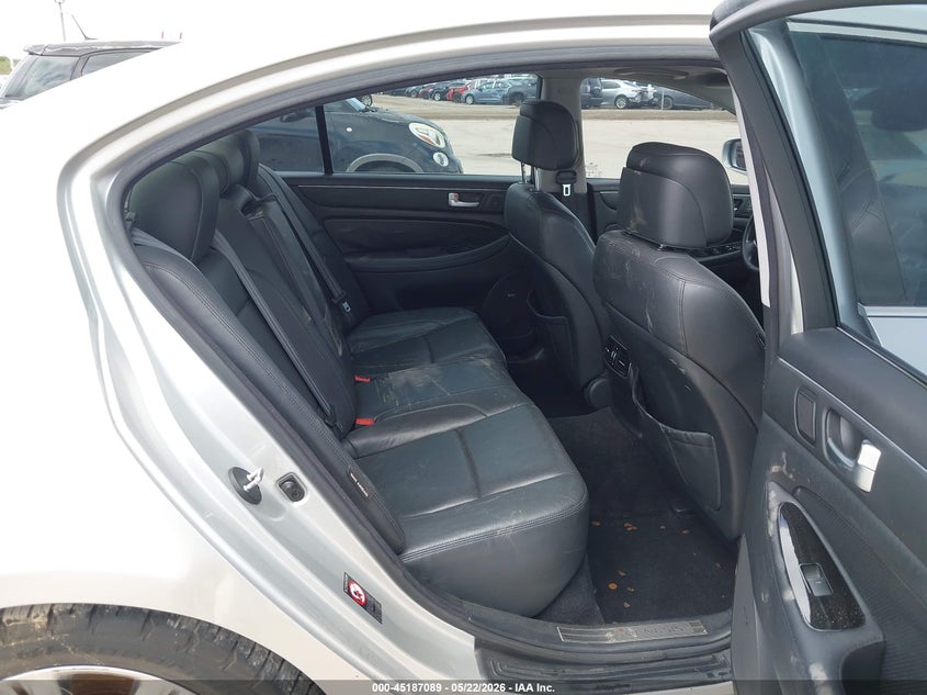 2012 Hyundai Genesis VIN KMHGC4DD2CU200851 IAAI salvage auction — FRONT & REAR, Original (Texas), sold $500 on 2026-07-20 (photo 8)