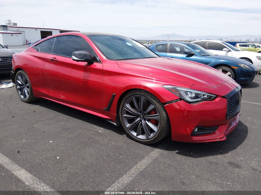 2022 Infiniti Q60 VIN JN1FV7LK5NM660393 — IAAI salvage auction photo