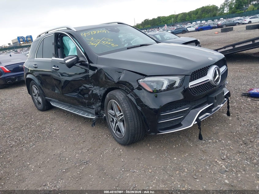 2022 Mercedes-benz Gle VIN 4JGFB5KB7NA771889 IAAI salvage auction — SIDE, Salvage Title, sold $28,900 on 2026-08-18 (photo 1)