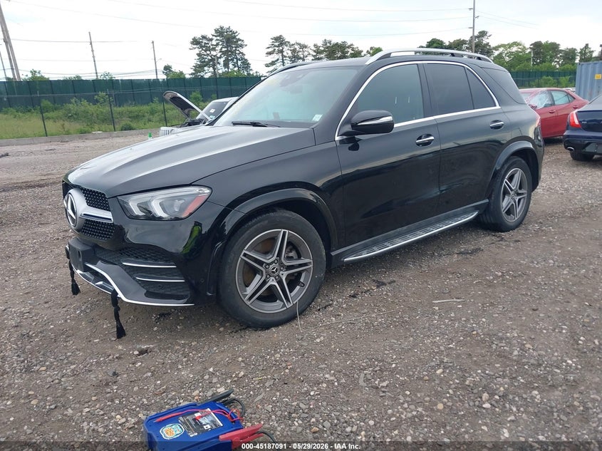 2022 Mercedes-benz Gle VIN 4JGFB5KB7NA771889 IAAI salvage auction — SIDE, Salvage Title, sold $28,900 on 2026-08-18 (photo 2)