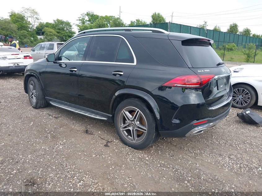 2022 Mercedes-benz Gle VIN 4JGFB5KB7NA771889 IAAI salvage auction — SIDE, Salvage Title, sold $28,900 on 2026-08-18 (photo 3)