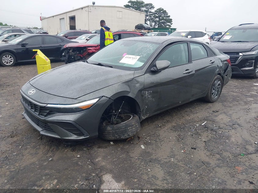 2024 Hyundai Elantra VIN KMHLM4DG8RU771291 IAAI salvage auction — LEFT FRONT, Salvage Title, sold $4,250 on 2026-07-15 (photo 2)