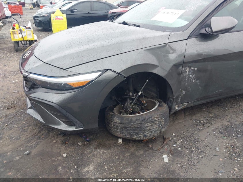 2024 Hyundai Elantra VIN KMHLM4DG8RU771291 IAAI salvage auction — LEFT FRONT, Salvage Title, sold $4,250 on 2026-07-15 (photo 6)