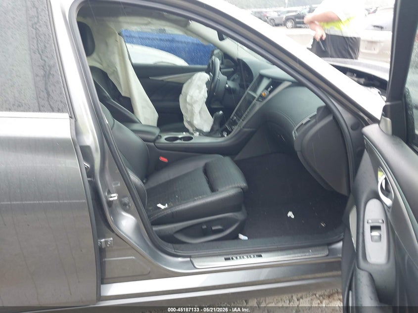 2019 Infiniti Q50 VIN JN1EV7AP5KM542866 IAAI salvage auction — FRONT END, Salvage (Georgia), sold $550 on 2026-07-28 (photo 5)