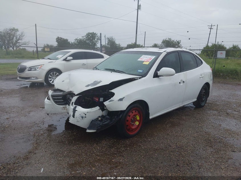 2008 Hyundai Elantra VIN KMHDU46D08U490463 IAAI salvage auction — FRONT END, Salvage (Texas), sold $200 on 2026-07-07 (photo 2)
