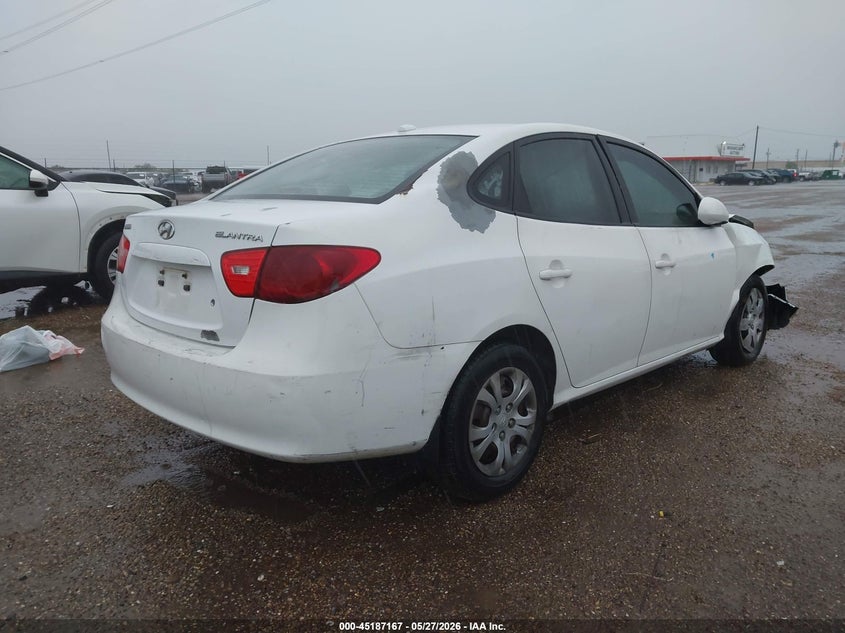 2008 Hyundai Elantra VIN KMHDU46D08U490463 IAAI salvage auction — FRONT END, Salvage (Texas), sold $200 on 2026-07-07 (photo 4)