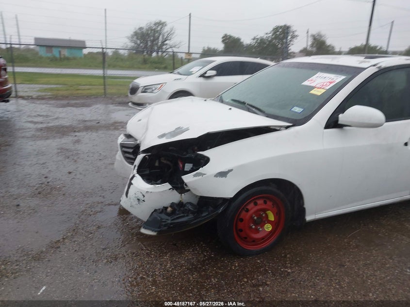 2008 Hyundai Elantra VIN KMHDU46D08U490463 IAAI salvage auction — FRONT END, Salvage (Texas), sold $200 on 2026-07-07 (photo 6)