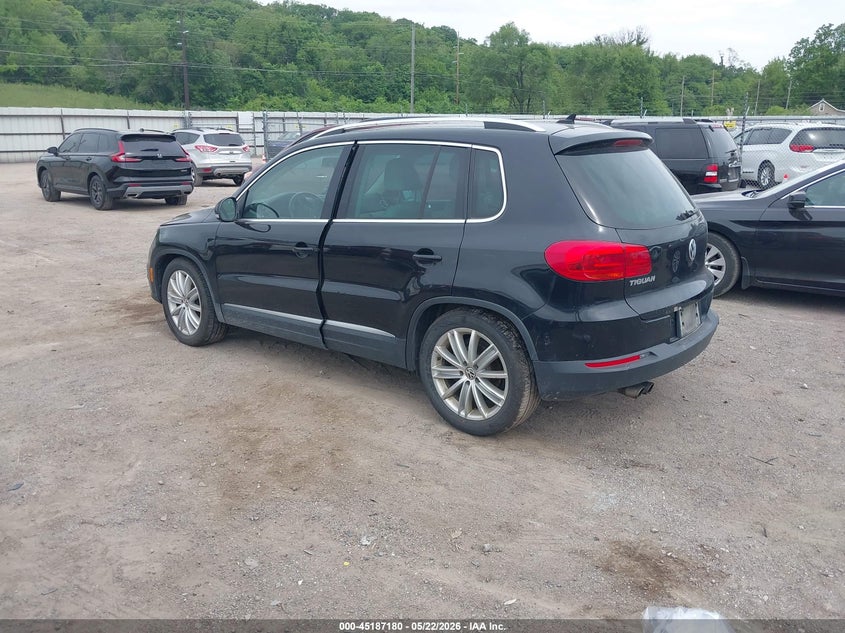 2013 Volkswagen Tiguan VIN WVGBV7AX2DW510928 IAAI salvage auction — FRONT END, Prior Salvage (Minnesota), sold $500 on 2026-07-20 (photo 3)
