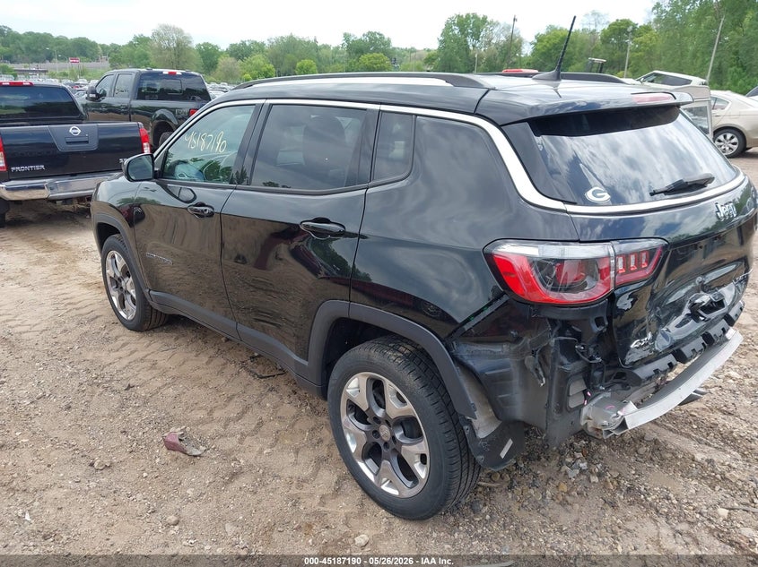 2018 Jeep Compass VIN 3C4NJDCB8JT201852 IAAI salvage auction — REAR END, Salvage (Minnesota), sold $3,500 on 2026-07-29 (photo 3)