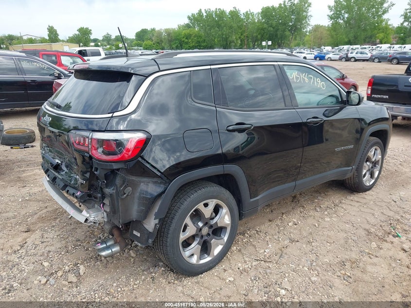 2018 Jeep Compass VIN 3C4NJDCB8JT201852 IAAI salvage auction — REAR END, Salvage (Minnesota), sold $3,500 on 2026-07-29 (photo 4)
