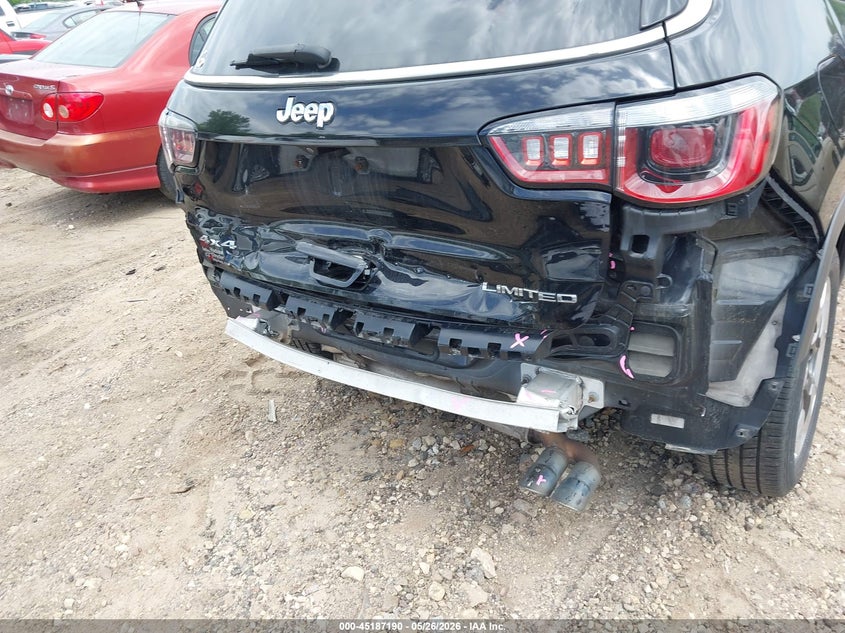 2018 Jeep Compass VIN 3C4NJDCB8JT201852 IAAI salvage auction — REAR END, Salvage (Minnesota), sold $3,500 on 2026-07-28 (photo 6)